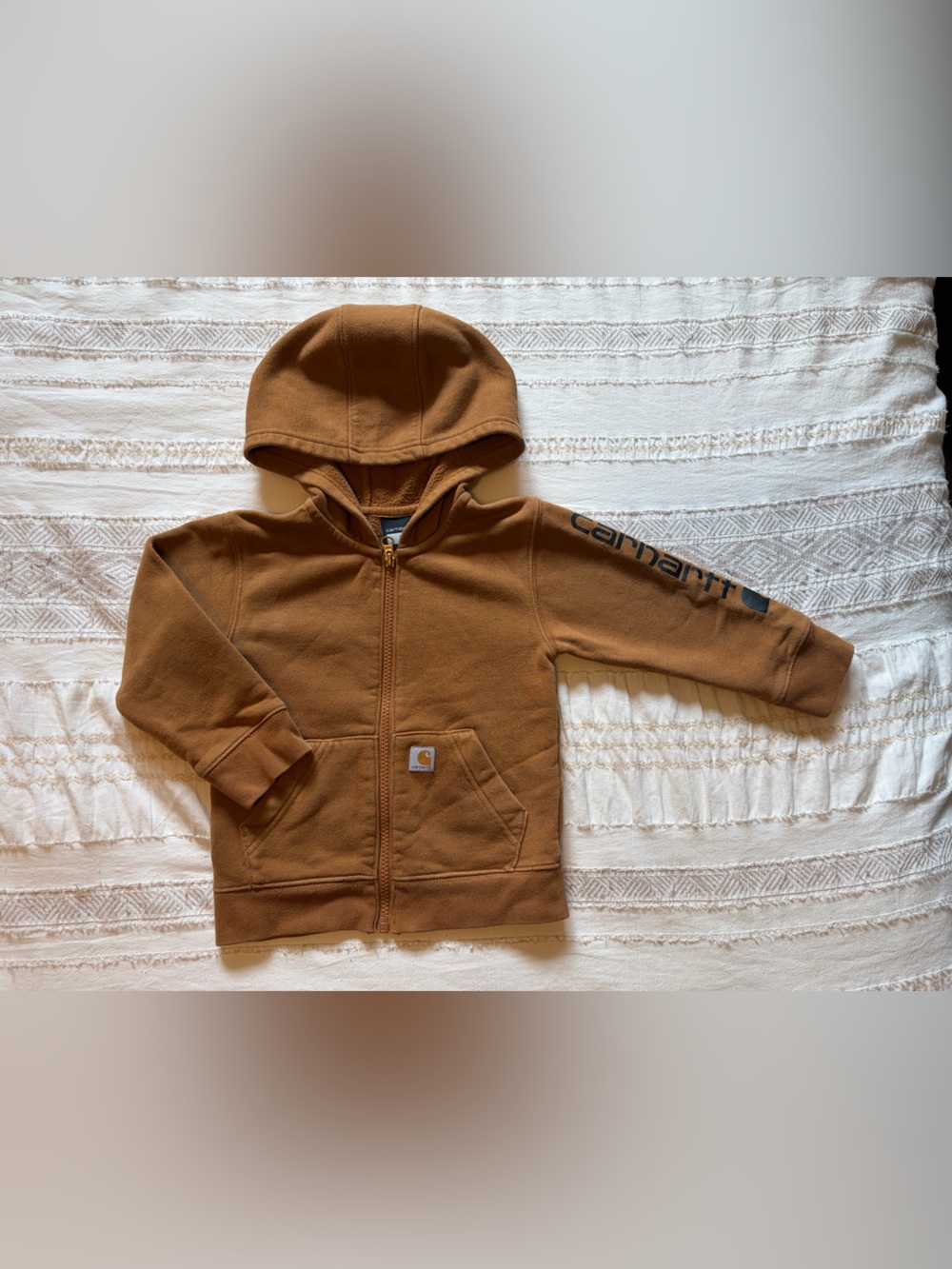 CARHARTT 2T Zip Up Sweathshirt